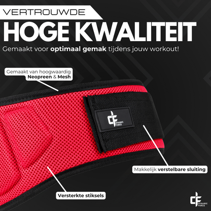 Liftingbelt Rood