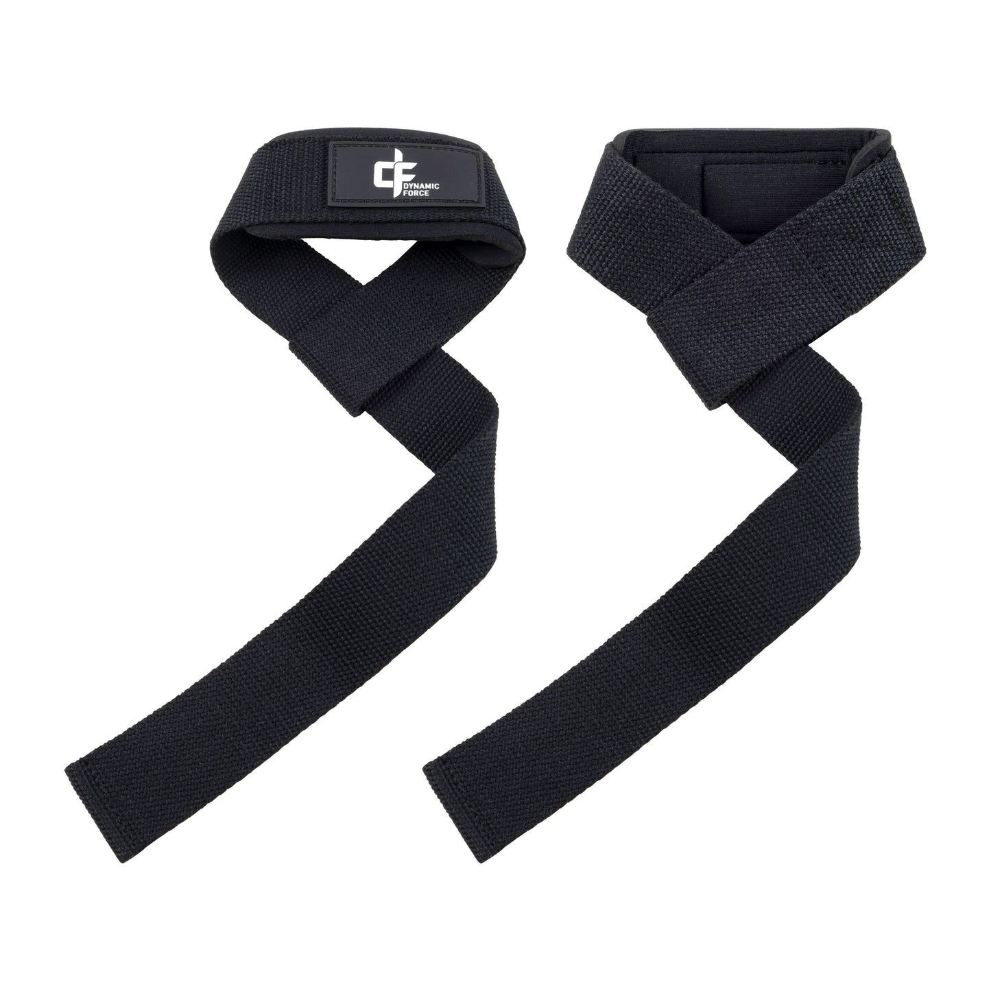 Liftingstraps 2 stuks Zwart - Dynamic Force
