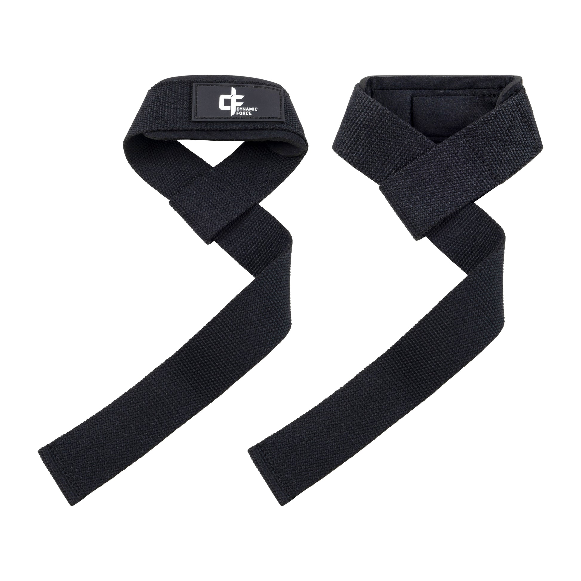 Liftingstraps 2 stuks Zwart - Dynamic Force