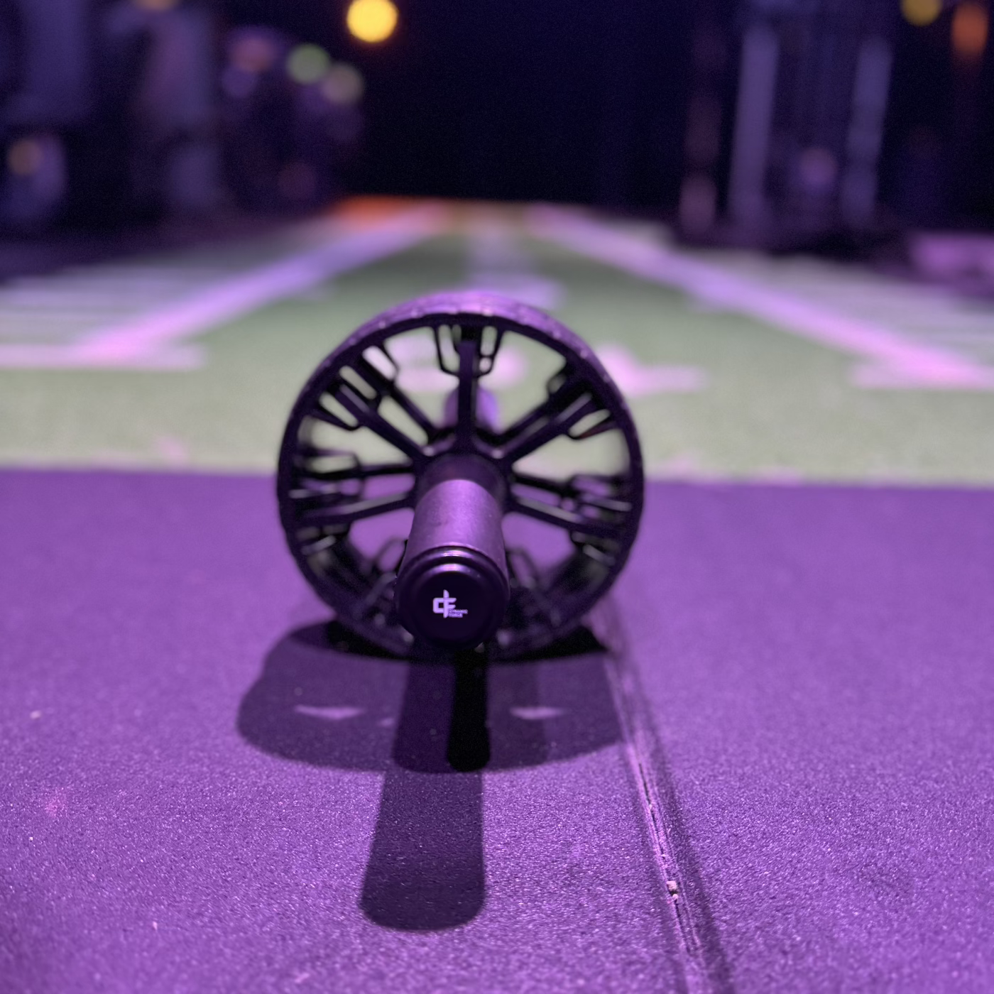 Abb-roller dubbele wiel met kniematje - Dynamic Force