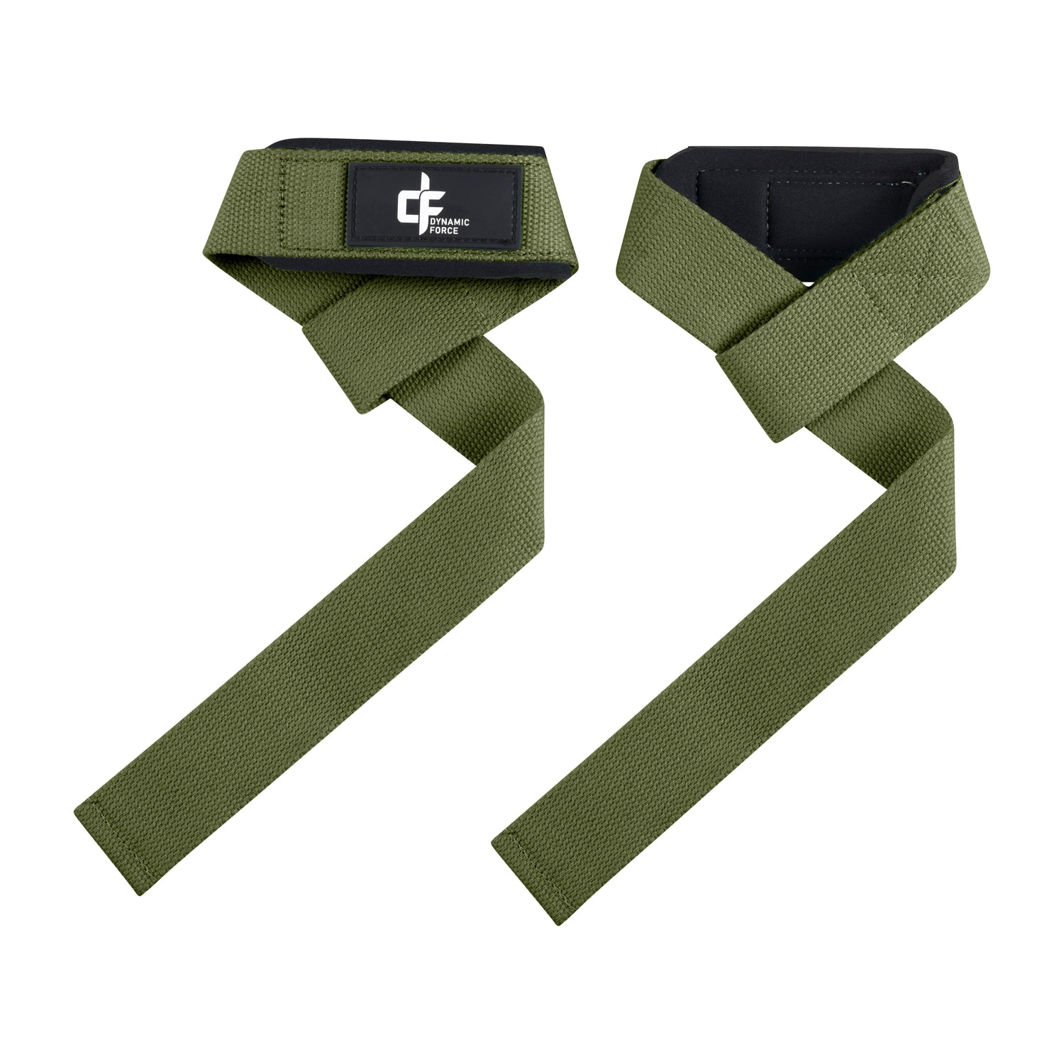 Liftingstraps 2 stuks Zwart - Dynamic Force