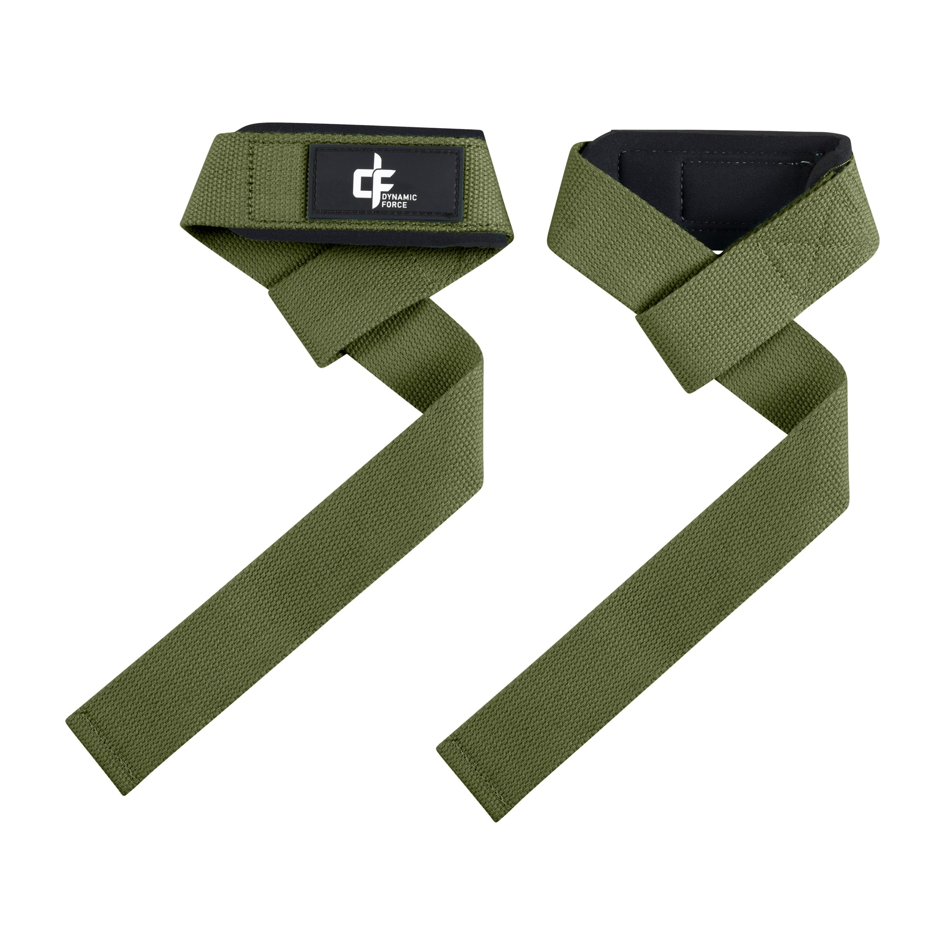 Liftingstraps 2 stuks Zwart - Dynamic Force