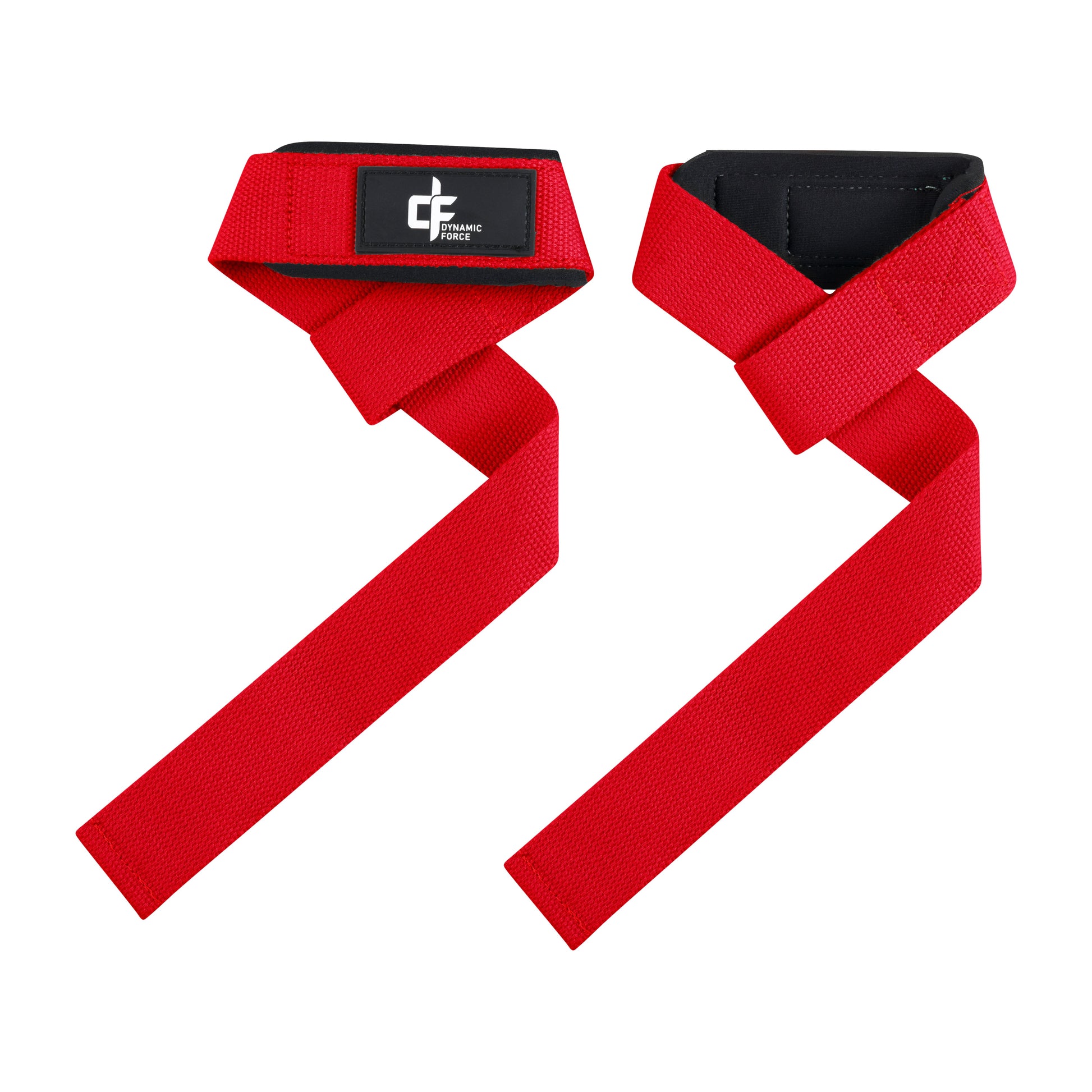 Liftingstraps 2 stuks Zwart - Dynamic Force