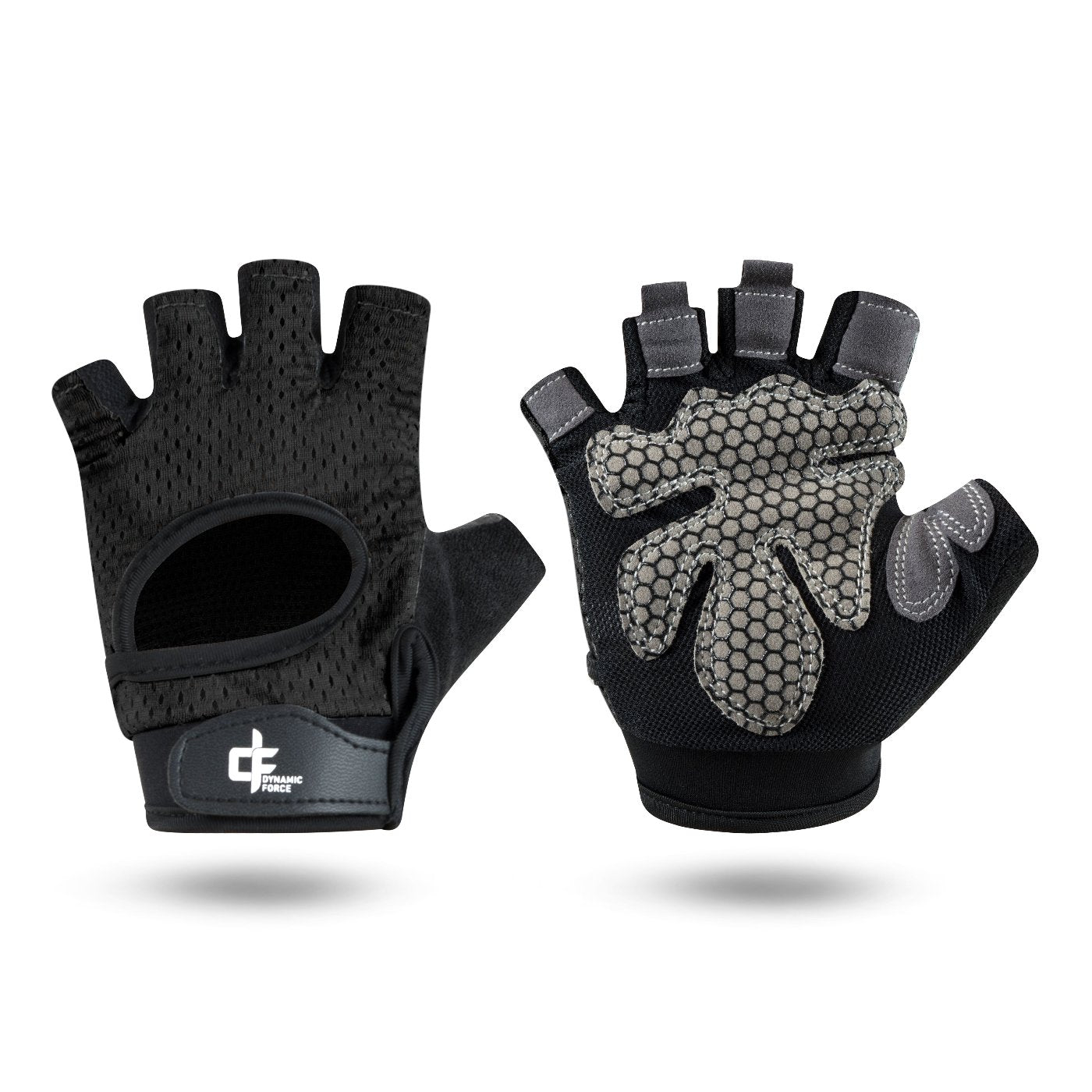 Fitnesshandschoenen Zwart - Dynamic Force