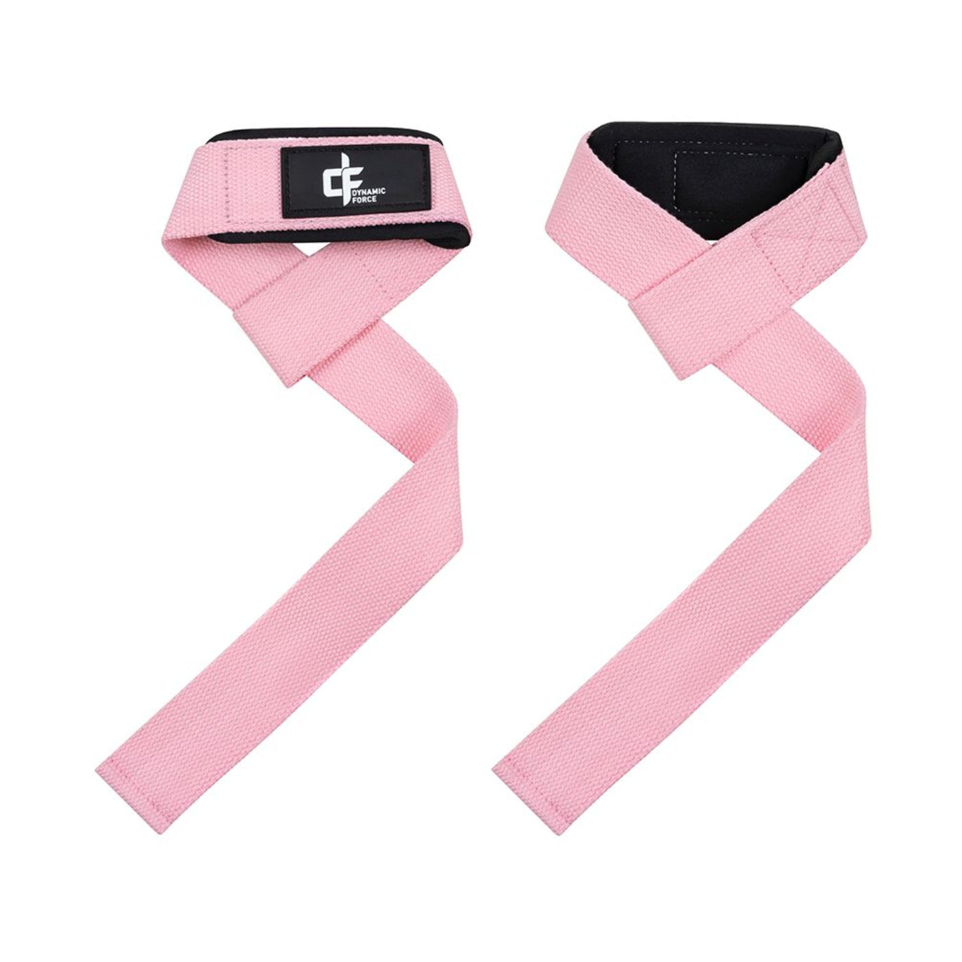 Liftingstraps 2 stuks Zwart - Dynamic Force